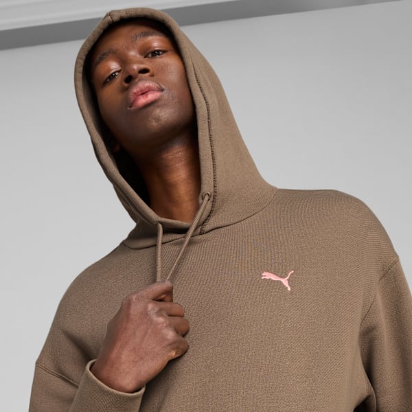 PREMIUM Essentials Relaxed Graphic Hoodie Unisex, Totally Taupe, large-ZAF