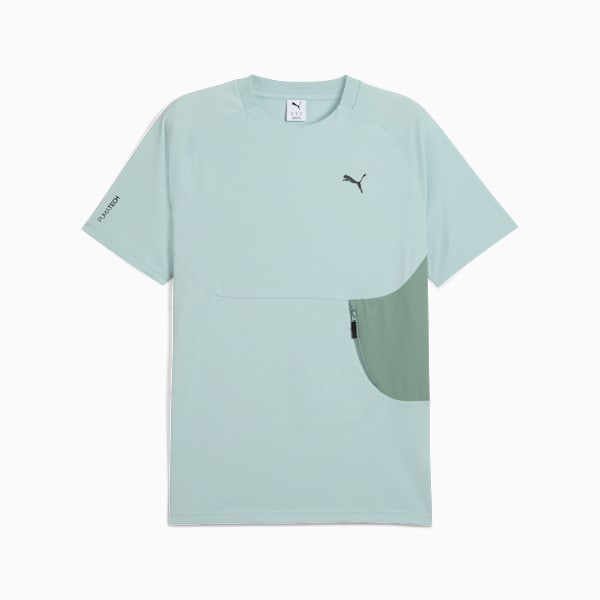 Remera PUMATECH Pocket para hombre, Modern Mint, large-ARG