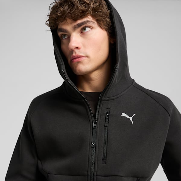 Campera con capucha PUMATECH para hombre, PUMA Black, large-ARG