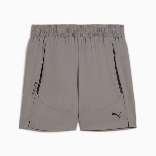 PUMATECH Relaxed Shorts 6" Men, Cast Iron, large-MEX