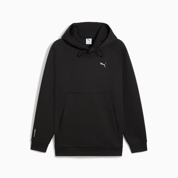 Buzo holgado y estampado con capucha PUMATECH para hombre, PUMA Black, large-ARG