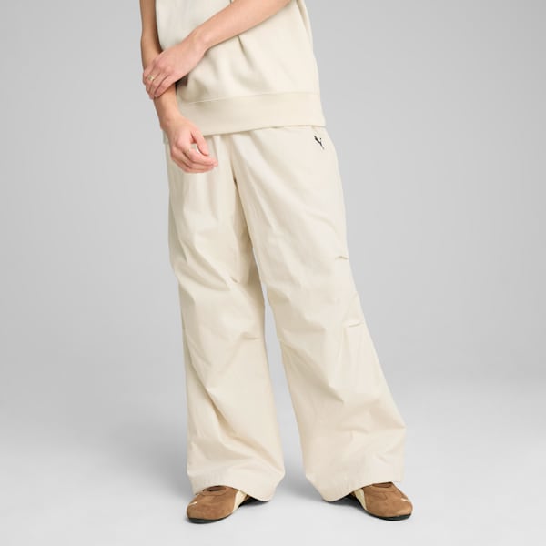 FUTURE.PUMA.ARCHIVE Oversized Pants Unisex, Alpine Snow, large-ZAF