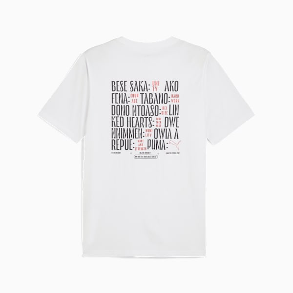 Remera Road To Unity Values para hombre, PUMA White, large-ARG