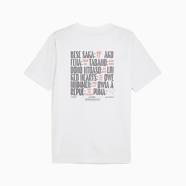 Road To Unity Values Graphic Tee Men, PUMA White, large-ZAF