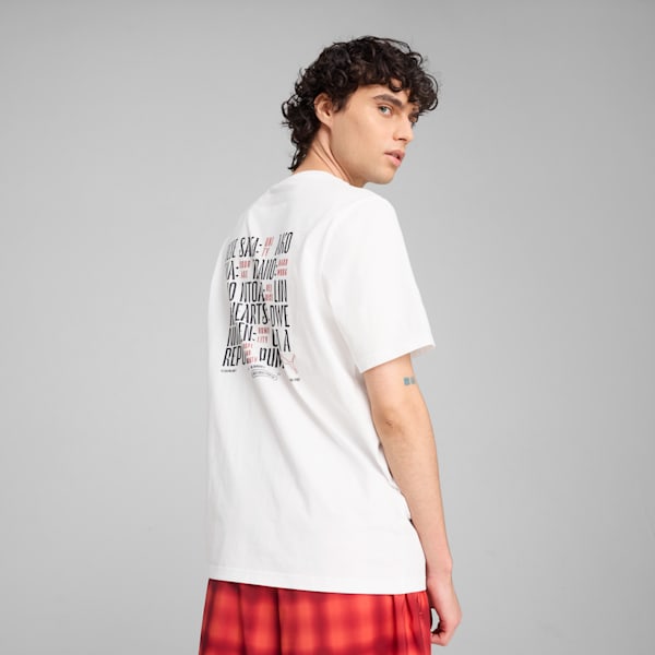 Road To Unity Values Graphic Tee Men, PUMA White, large-ZAF