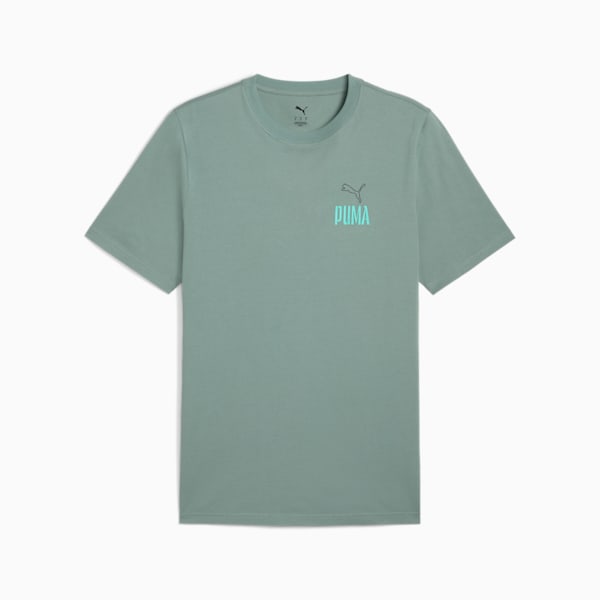 Road To Unity Values Graphic Tee Men, Green Moon, large-MEX