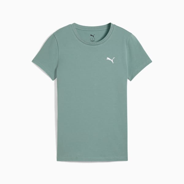 Essentials Slim Tee Women, Green Moon, large-MEX