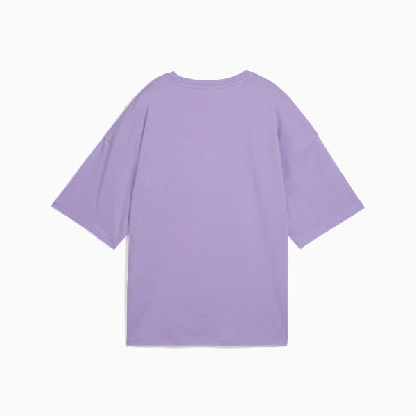 Remera oversize WARDROBE Essentials para mujer, Lavender Alert, large-ARG