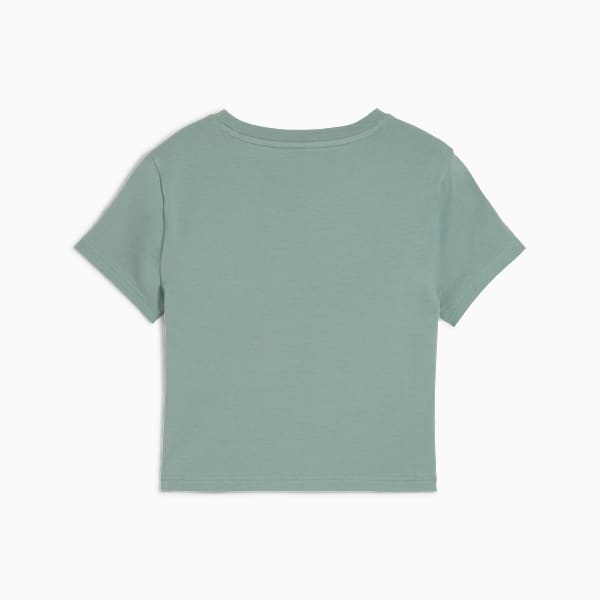 WARDROBE Essentials Baby Tee Women, Green Moon, large-ZAF