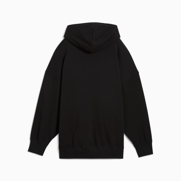sudadera con capucha WARDROBE Essentials para mujer, PUMA Black, large-MEX