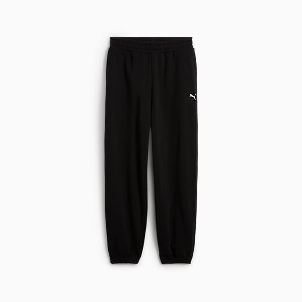 Pants holgados WARDROBE Essentials para mujer, PUMA Black, large-MEX