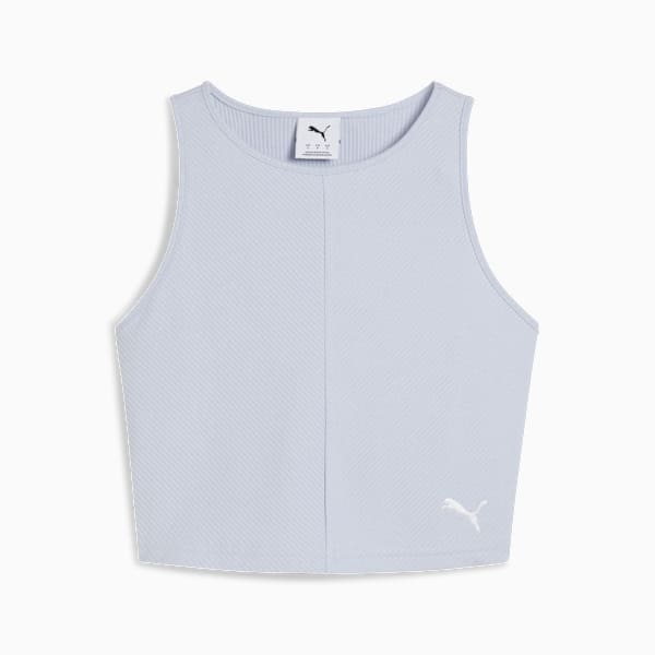 WARDROBE ESS Ribbed Crop Top Women, Cool Weather, large-MEX