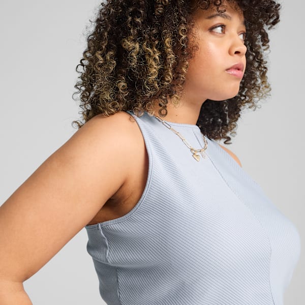 WARDROBE ESS Ribbed Crop Top Women, Cool Weather, large-MEX