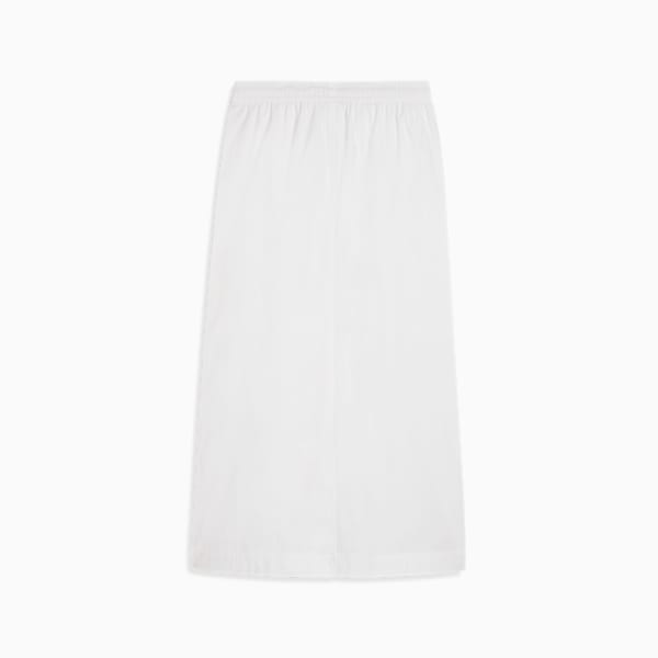 FUTURE.PUMA.ARCHIVE Zip-Off Maxi Woven Skirt Women, PUMA White, large-ZAF