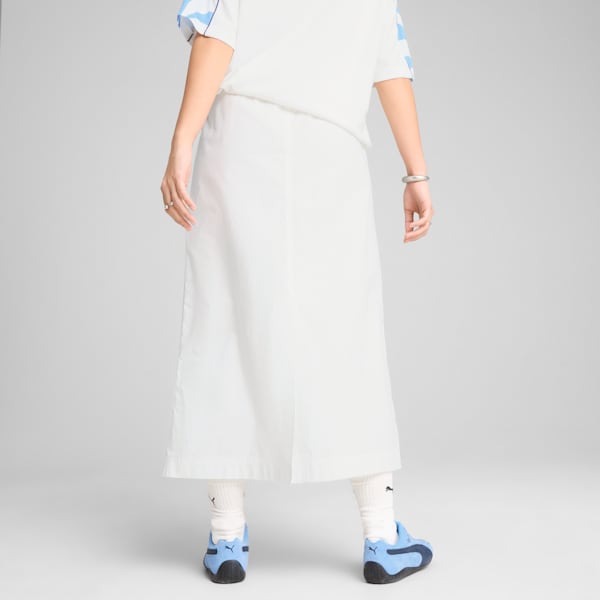 FUTURE.PUMA.ARCHIVE Zip-Off Maxi Woven Skirt Women, PUMA White, large-ZAF