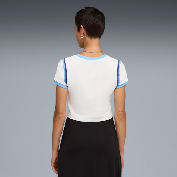 FUTURE.PUMA.ARCHIVE Graphic Baby Tee Women, PUMA White, large-MEX