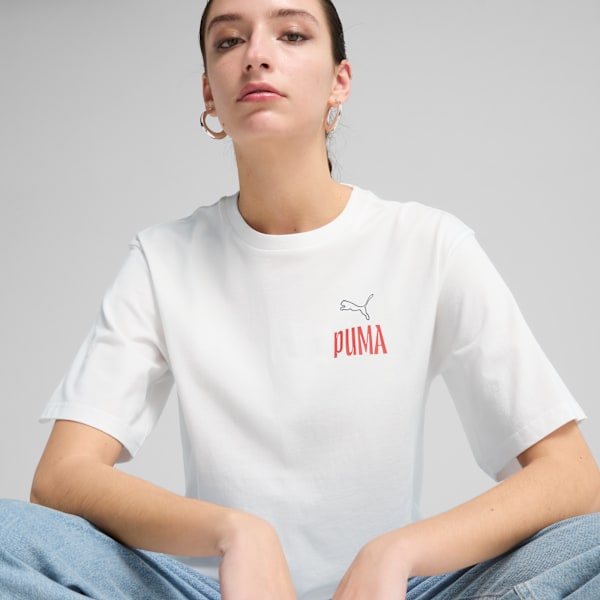 Remera Road To Unity para mujer, PUMA White, large-ARG