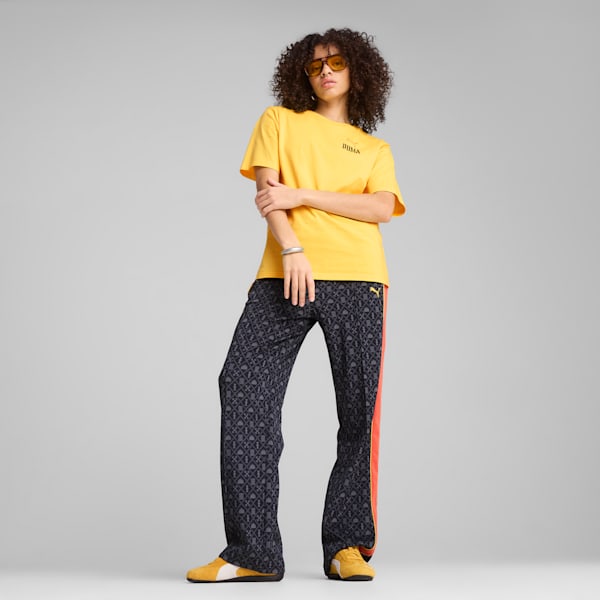 Wardrobe Essentials Relaxed Graphic Tee Women, Sunny Yellow, large-ZAF