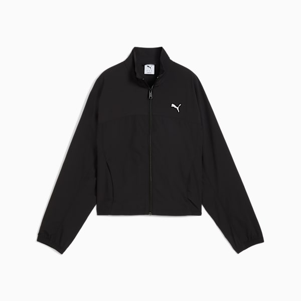 Campera oversize DARE TO Zip-Off para mujer, PUMA Black, large-ARG
