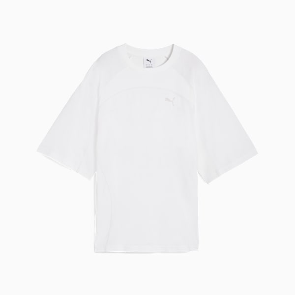 Remera oversize DARE TO para mujer, PUMA White, large-ARG
