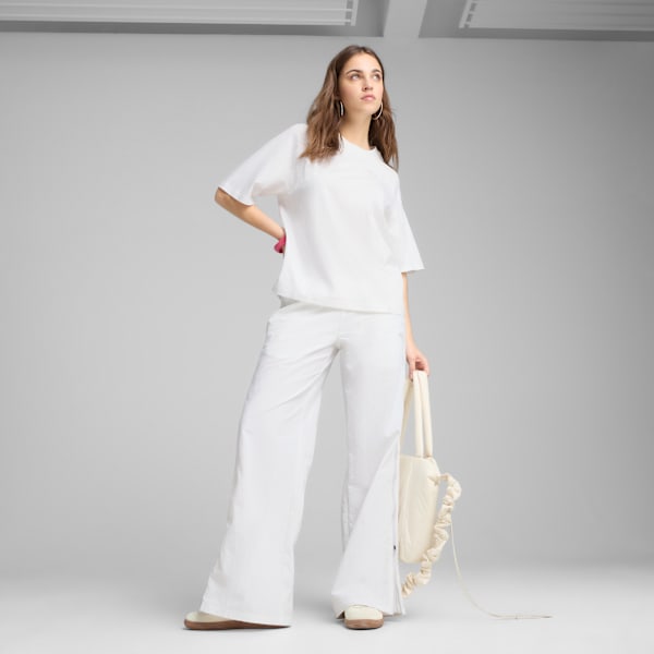 Remera oversize DARE TO para mujer, PUMA White, large-ARG