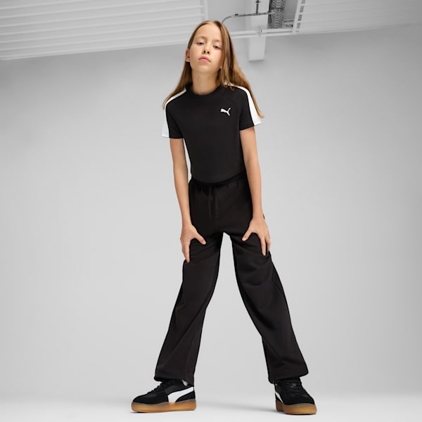 T7 Baby Tee Youth, PUMA Black, large-MEX