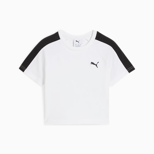 T7 Baby Tee Youth, PUMA White, large-MEX