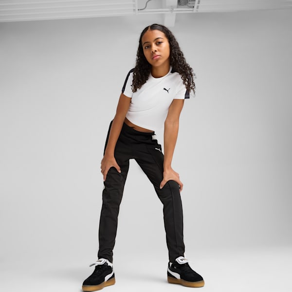 T7 Baby Tee Youth, PUMA White, large-MEX