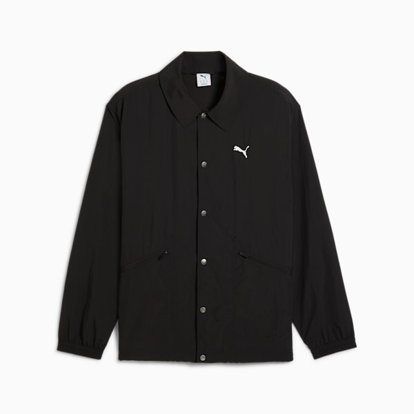 Campera holgada Wardrobe Essentials para hombre, PUMA Black, large-ARG