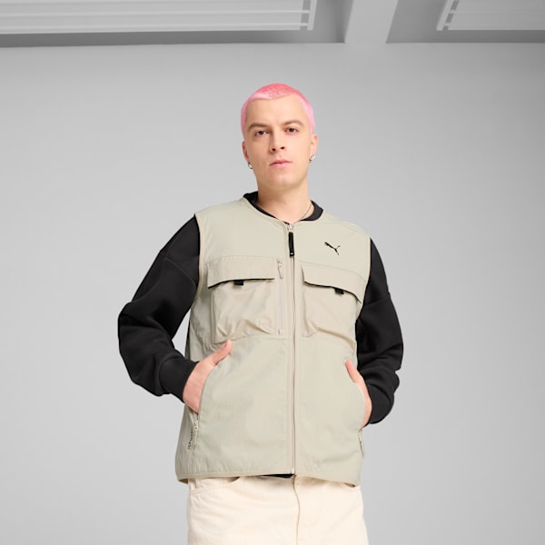 Chaleco cargo PUMATECH para hombre, Desert Dust, large-ARG