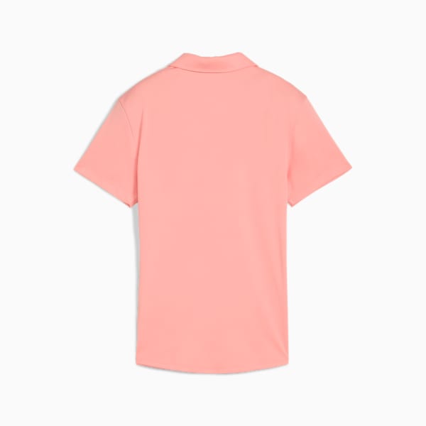 Pure 2.0 Short Sleeve Polo Women, Pink Fruit, large-ZAF