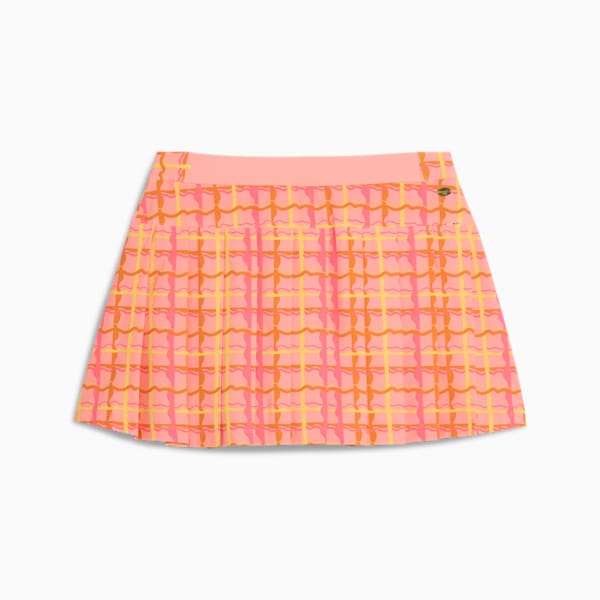 PUMA x DANI DAZEY Wrap Golf Skirt Women, Pink Fruit, large-ZAF