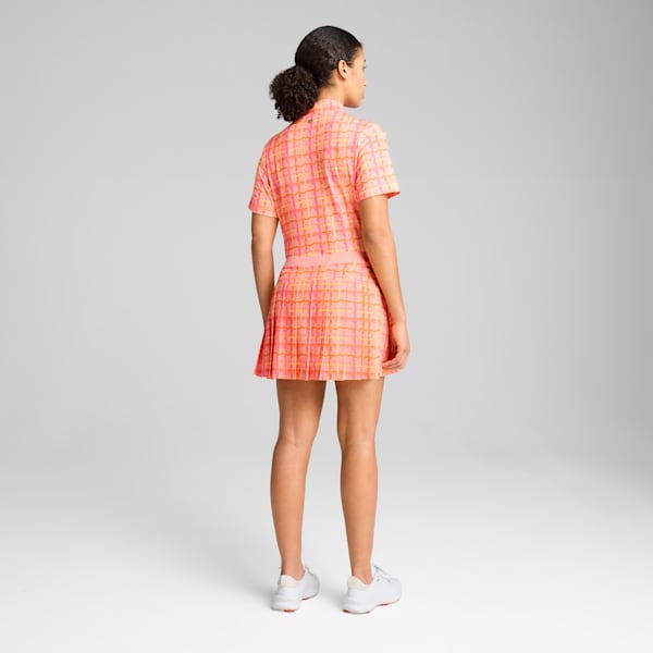 PUMA x DANI DAZEY Wrap Golf Skirt Women, Pink Fruit, large-ZAF