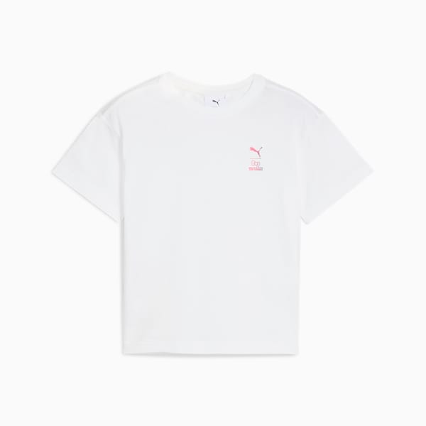 PUMA x HELLO KITTY AND FRIENDS Relaxed Graphic Tee Kids, PUMA White, large-ZAF
