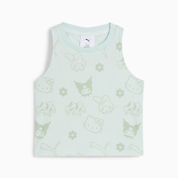 Playera para niñas PUMA x HELLO KITTY Rib, Peaceful Blue, large-MEX