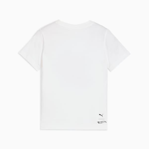 PUMA x HOT WHEELS™ Graphic Tee Kids, PUMA White, large-MEX