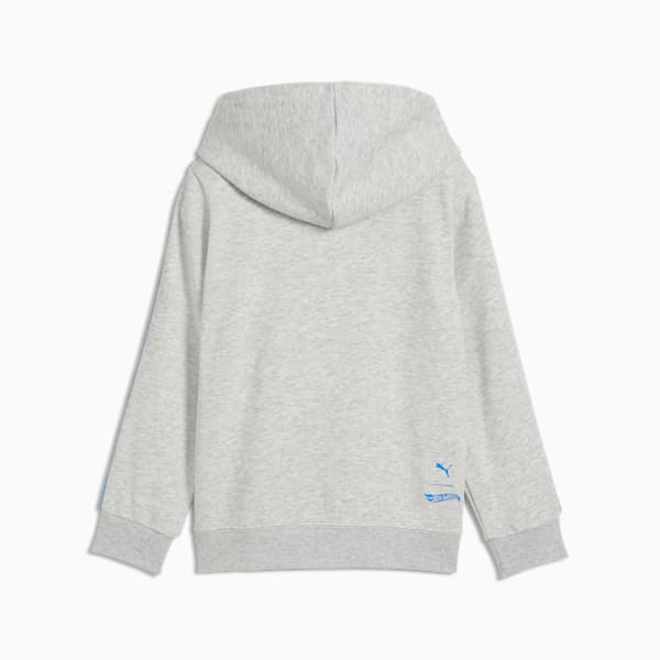 PUMA x HOT WHEELS™ Hoodie Kids, Light Gray Heather, large-ZAF