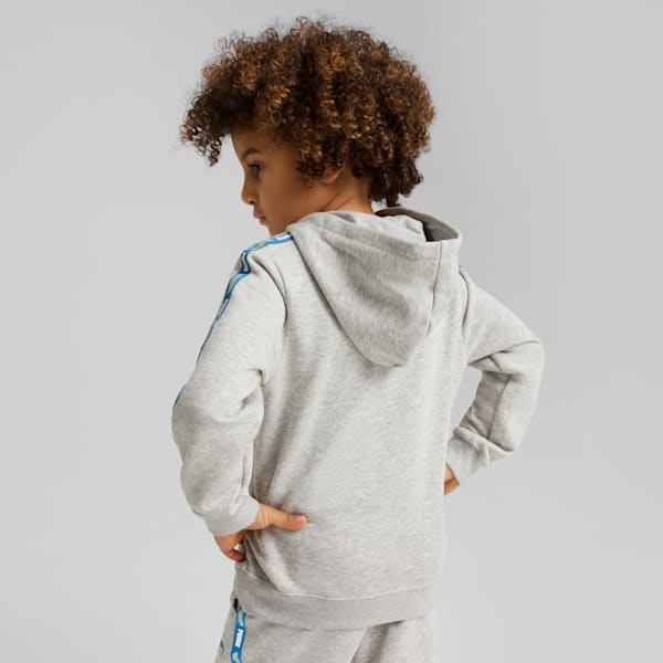 PUMA x HOT WHEELS™ Hoodie Kids, Light Gray Heather, large-ZAF