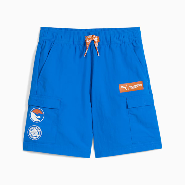 PUMA x HOT WHEELS™ Shorts Kids, PUMA Team Royal, large-MEX