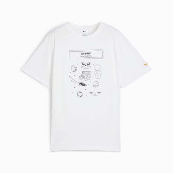 Playera holgada PUMA x HARRY POTTER para hombre, PUMA White, large-MEX