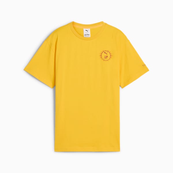 Playera holgada PUMA x HARRY POTTER para hombre, Yellow Sizzle, large-MEX
