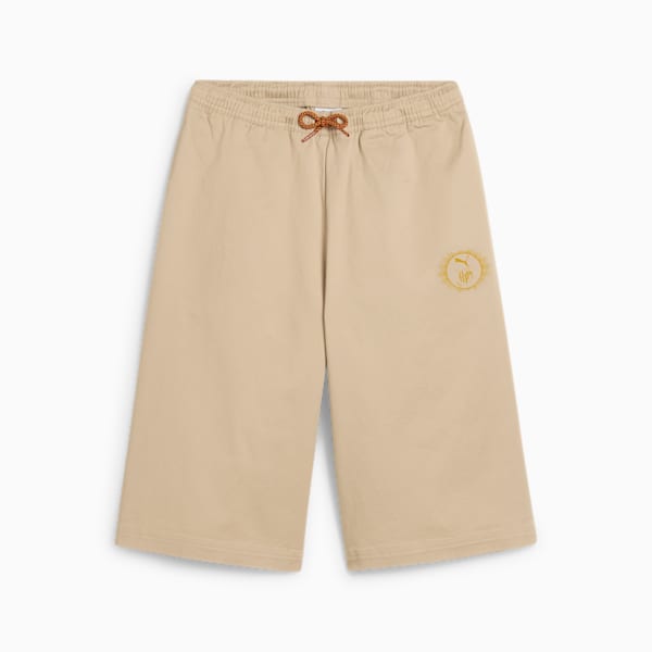 PUMA x HARRY POTTER Woven Jorts Youth, Toasted Almond, large-MEX
