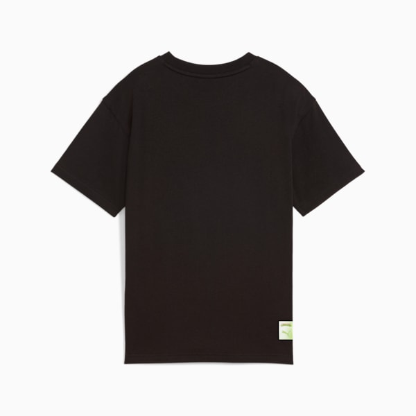 Remera PUMA HOOPS x TORTUGAS NINJA juvenil, PUMA Black, large-ARG