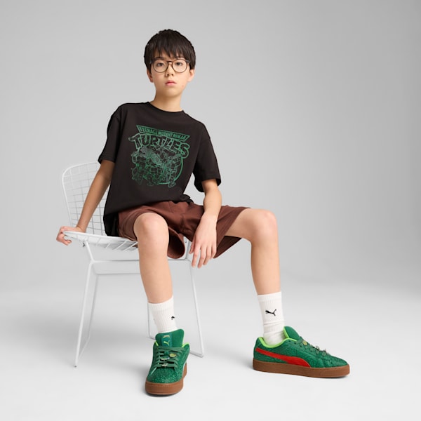 Playera PUMA HOOPS x TORTUGAS NINJA para adolescentes, PUMA Black, large-MEX
