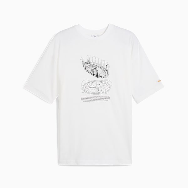 Remera oversize estampada PUMA X HARRY POTTER™, PUMA White, large-ARG