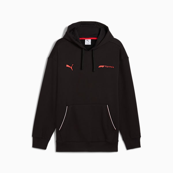 F1® ESS+ Graphic Hoodie Men, PUMA Black, large-ZAF
