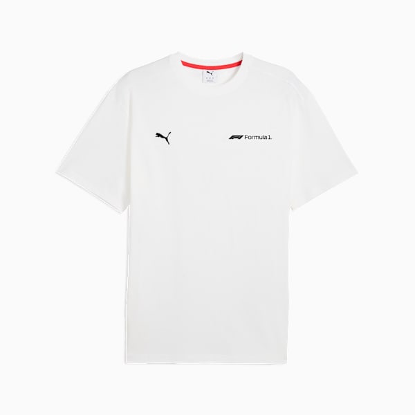 F1® ESS+ Relaxed Graphic Tee Men, PUMA White, large-ZAF