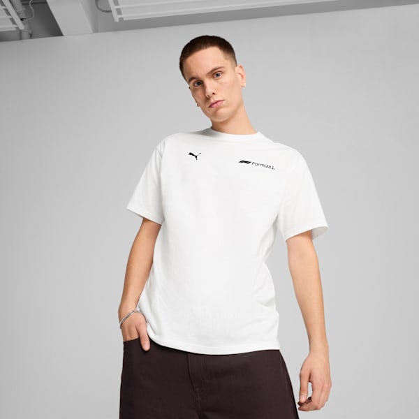 F1® ESS+ Relaxed Graphic Tee Men, PUMA White, large-ZAF