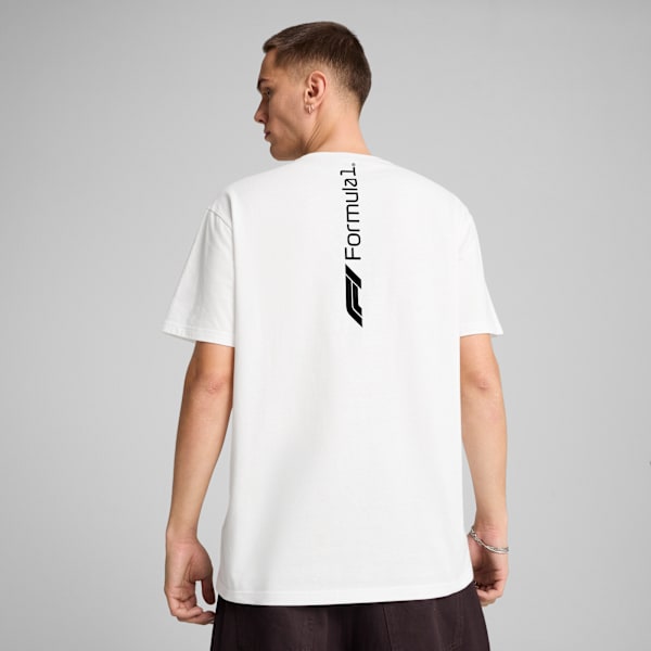 F1® ESS+ Relaxed Graphic Tee Men, PUMA White, large-ZAF