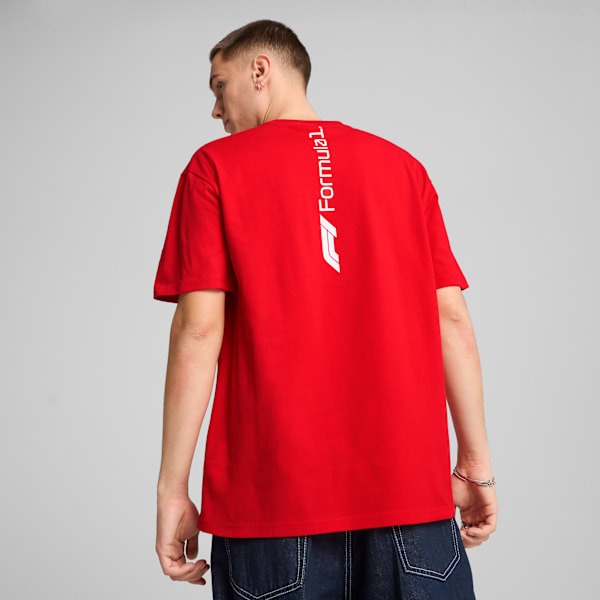 Remera holgada F1® Essentials+ para hombre, Pop Red, large-ARG